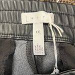 Leith  Black High Waist Leather Shorts.          Size:XXL Photo 2