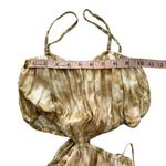 Faithfull the Brand Celina Midi Dress Cutout Tan TieDye Beach Size X-SMALL USA 2 Photo 11