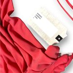 Katie May NEW Coral Winnipeg One Shoulder Ruched Knit Gown Size Large Side Slit Photo 7