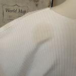 Urban Outfitters Cutest Worn / Used Extremely Cropped White Long Sleeve Top Photo 5