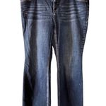 Chico's Chico’s So Slimming Jeans Sz 2.5/Lg/14 Short Dark Wash Flared Leg Stretch ExCond Photo 2