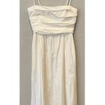 Reformation Lissa Convertible Organic Stretch Cotton Midi Dress Size 10 Photo 8