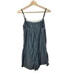 ZARA TRF Blue Chambray Sleeveless Romper M Photo 1