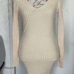 Hera Collection Womens Dress Sz Medium Long Sleeve Maxi Baddie Minimalist Autumn Photo 3