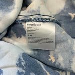 Reformation  Freya Dress Blue Cielo Heaven Open Back Mini Party Photo 7