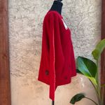 Tulchan 100% Wool Red Dog & Pawprint Sweater Size XL Photo 2