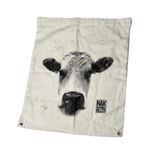 NAK‎ no animal killed CoW head dust bag White Photo 0