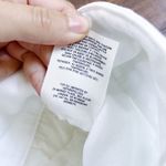 Anthropologie Pilcro • Anthro Belted Palazzo Shorts high rise white stretch denim tie waist Photo 7