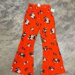 Free People  FP One NWT Floral Hippie Pant in Red Combo Photo 1