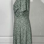 Fincase Wrap Dress‎ with Deep V Neck Photo 1