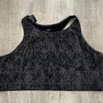 Torrid Snake Grey Low Impact Wireless Active Sports Bra - Size 30 Photo 1