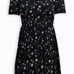 Torrid Super Soft Knit Mini Jersey Smocked Puff Sleeve Dress Size 1 Photo 0