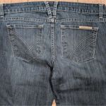 William Rast  Womens 29 Stella Bootcut Jeans dark denim faded wash made in USA Photo 4