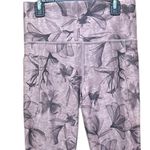 Athleta Salutation Stash Pocket 7/8 Printed Leggings Inner Beauty Hearth Rose Photo 4