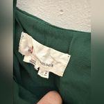 Anthropologie  Salsa Top Green Ruffle Tired Sleeveless Blouse 8 Photo 2