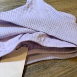 If It Were Me  Lilac Waffle Knit Loungewear Crop Top Photo 9