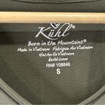 Kuhl  Women's V-Neck Olive Green Top size small Photo 3