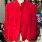 Armani Collezioni  women’s linen cotton blazer size 10 Photo 1