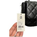 Christian LaCroix NWT Quilted Black Shoulder Bag Photo 2