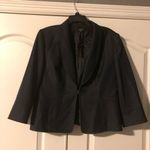 Alex Marie  navy 1 button waist 3/4 sleeved blazer sz 16 Photo 0