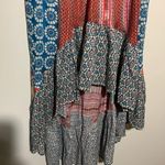 Tolani Feathers by , off the shoulder, hi-low, sleeveless, midi dress, size small Photo 3