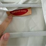 Shanghai SoHo White Cherry blossom Bamboo Floral Kimono Pajama Robe Silk Like OS Size undefined Photo 2