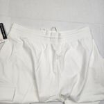Nanette Lepore Play Ivory Cargo Joggers Casual Pants Pocket Size L Photo 10