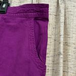 Terra & Sky Linen Blend Ruffle Edge Shorts - 5X Photo 1