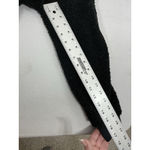 Fabletics Womans Pullover Sherpa Sweatshirt Small Black 1/4 Zip Mock Neck Crop Photo 7