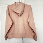 A New Day  Fleece Hooded Sweatshirt Pink Size Large Long Sleeve Photo 1