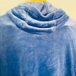 Offline By Aerie Size Small Blue Velour Hoodie Hooded Sweater Women's‎ Photo 7