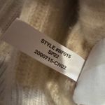 J.Crew Women's Sweater 100% Cashmere Ribbed Stripe S BF015 Pearl Oyster Ash Photo 6