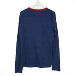 NFL New England Patriots Football Women's Long Sleeve Crewneck Shirt Small Photo 1