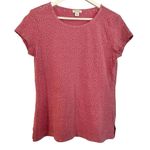 Sundance  pink eyelet tshirt size small Photo 0