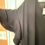 City Chic Women’s  Shift Dress Double Frill Black Ruffles Formal Holiday Party 18 Photo 2