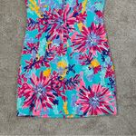 Lilly Pulitzer  Women’s Trippin & Sippin Anastasia Shirt Dress in Aqua Size S Photo 8