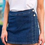 Judy Blue  Dark Wash Denim Skort Size 2XL Photo 0