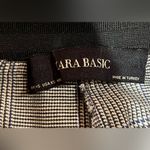 ZARA Plaid Career Business Stretchy Ankle Pants Slacks Gray & Blue Size XS Photo 12