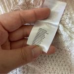 Tiger Mist NWT Tie Dye Distressed Hem Crop Jumper Sweater White Pink (Small) Photo 4