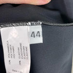 Chiara Boni  La Petite Robe Black High Neckline Knee Length Dress Photo 7