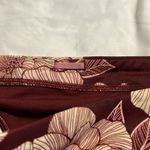 All In Motion  medium women's bikini swim bottom floral burgundy medium coverage Photo 6