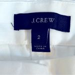 J.Crew  White Bermuda Stretch Chino Shorts 10" Inseam Shorts Size 2 Photo 2