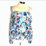 Tanya Taylor NWT  watercolor daisy silk blouse Photo 3