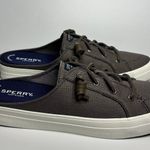 Sperry  Crest Vibe Mule Sneaker in Grey Canvas Photo 5