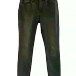 frame denim Frame Le Skinny de Jeanne Raw Hem Ankle Women Jeans in Black Grey Kinder Size 27 Photo 6