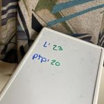 Trisha Tyler Faux Fur Tunic Top Cowl Neck Boho Geometric Pattern Size XS Blue Photo 11