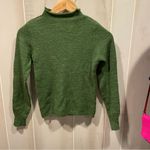 United Colors Of Benetton Vintage 90s-Y2K  olive argyle wool blend sweater Italy Photo 8
