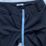 New York And Company Stretch Black Pinstriped Trousers Photo 10