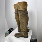 Tory Burch  Tarulli Over-the-knee Boots Distressed Leather Sz 8.5 Photo 7