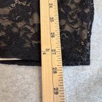 Privy  Milkmaid Dress Womens Medium Black Lace Whimsigoth Witchy Goth Photo 13